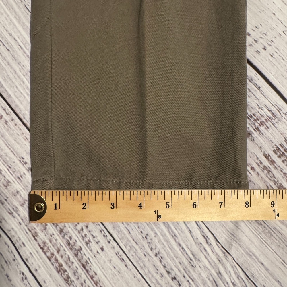 Banana Republic Straight Fit Gavin Chino Pants Brown Men's 34x34 (Fits 34x32) - Picture 13 of 16